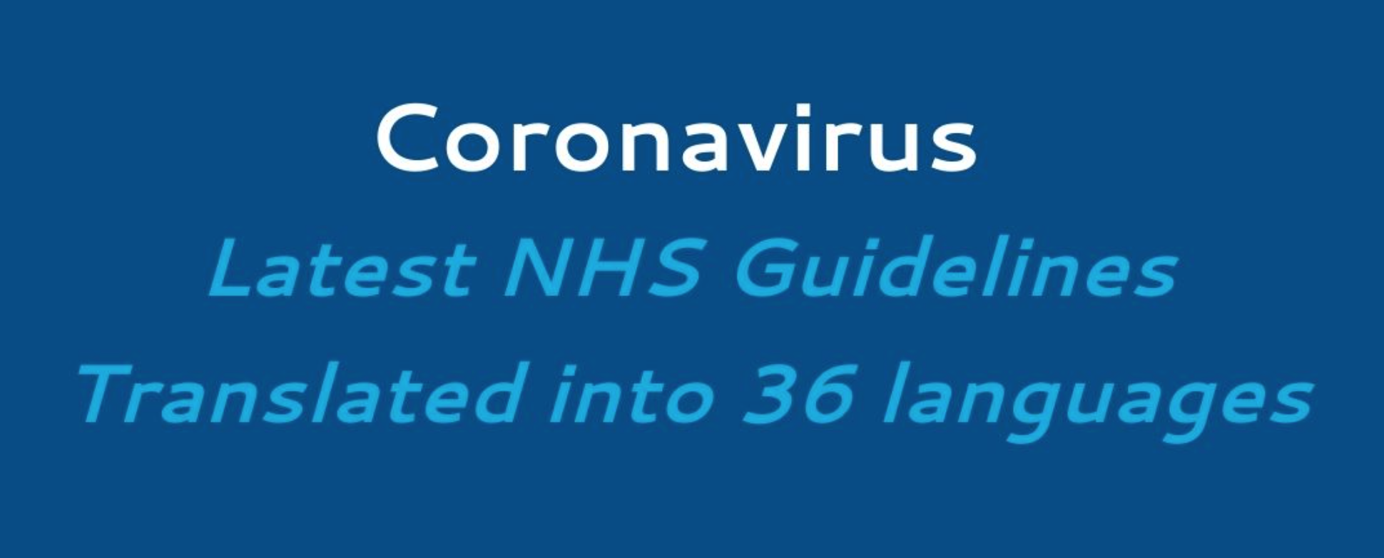 You are currently viewing Coronavirus Information