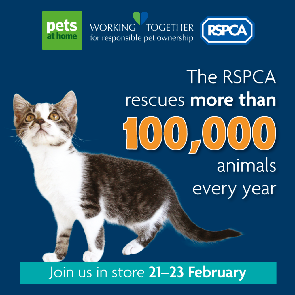 Calling all animal lovers! Come along to your nearest Pets at Home store