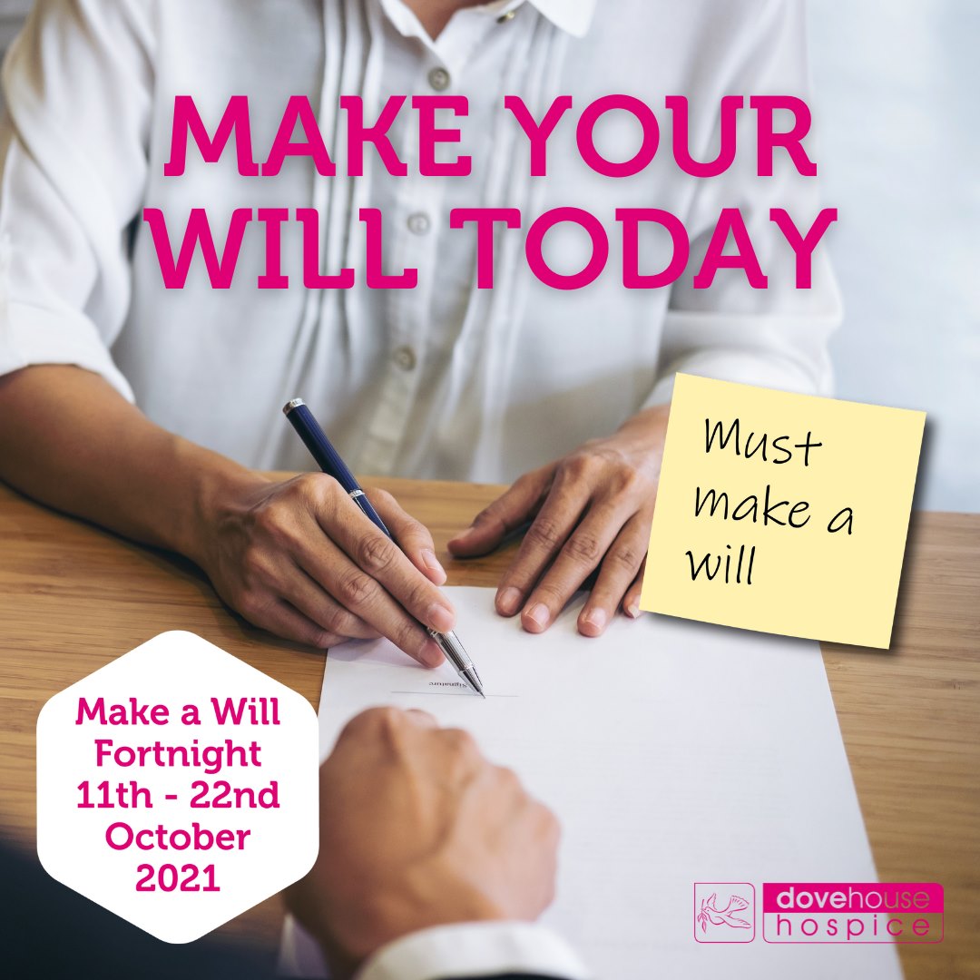 You are currently viewing Help raise invaluable funds for Dove House by making your will
