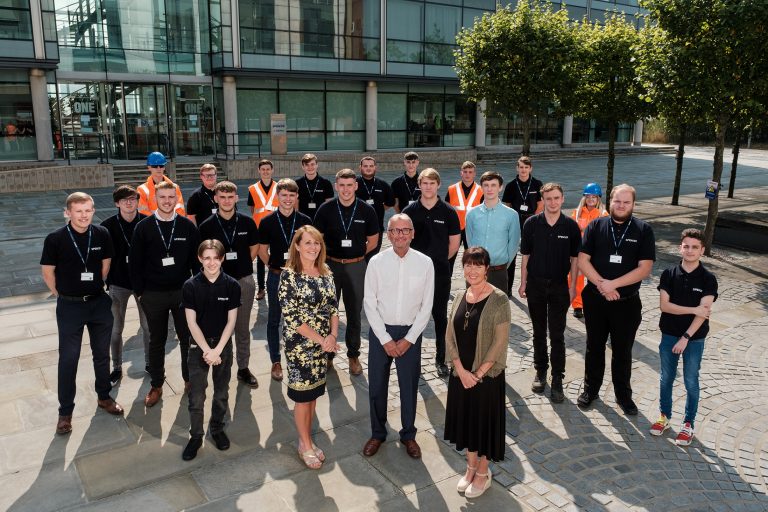 Read more about the article Largest ever intake of Spencer Group apprentices all secure full-time positions