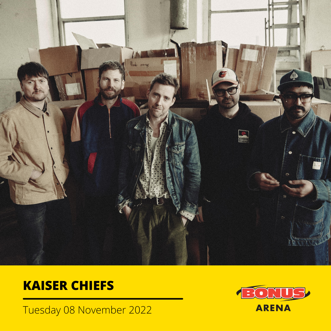 You are currently viewing KAISER CHIEFS will visit the Bonus Arena, Hull